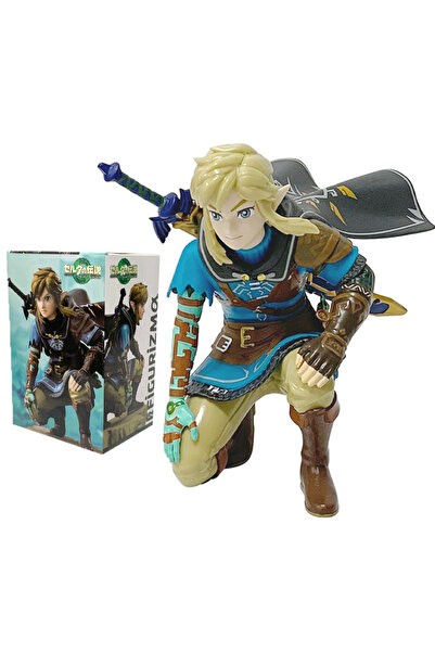 Choice1 بانداي مع صندوق لعبة أسطورة زيلدا: كينغدوم تيرز، لينك في وضعية القرفص...