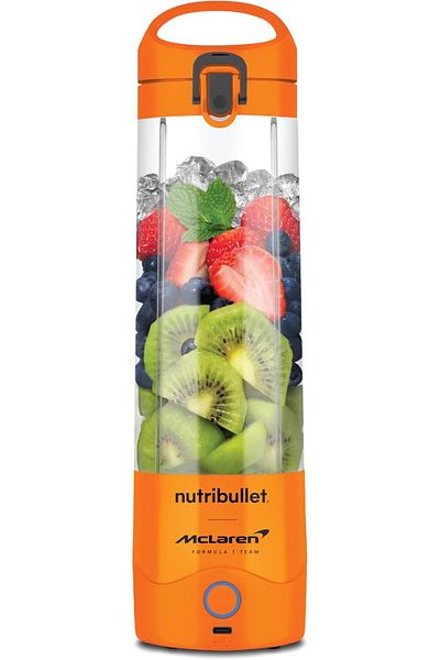 Nutribullet Portable Blender McLaren F1 Team Edition – 590ml Papaya, Leak-Proof Lid