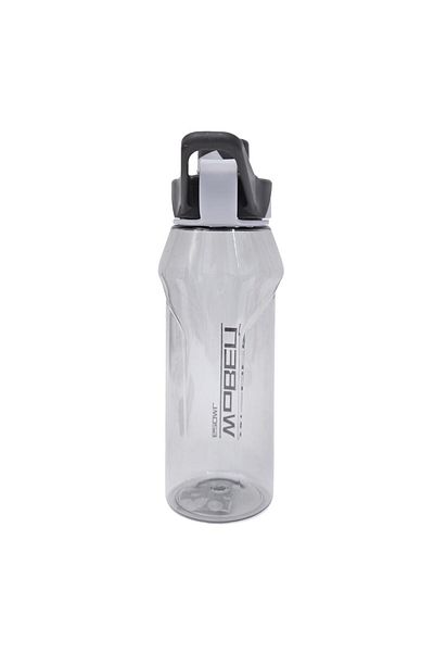 B4U Children's water bottle, pop-up flip-top, sports, white 620 ml 5206-1
