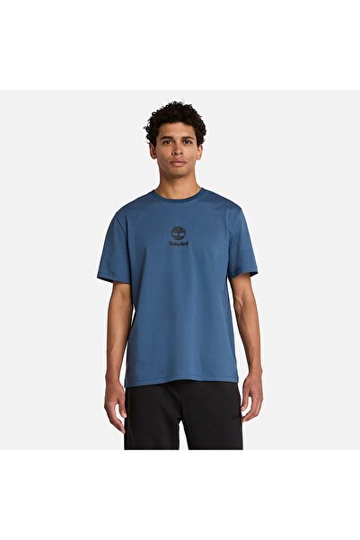 Timberland Logo Baskılı Erkek Kısa Kollu T-Shirt