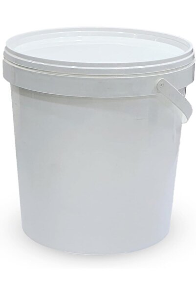 Ideal Pack دلو برياني بلاستيكي أبيض سعة 2 كجم - مجموعة من 5 حاويات طعام متينة...