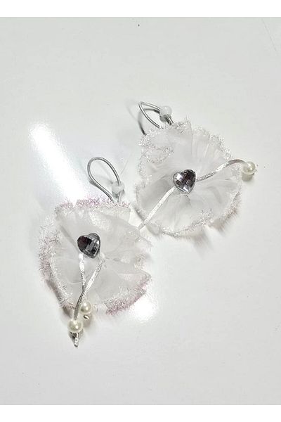 SeaBubbles Tulle School Buckle 2 Pack Standard White