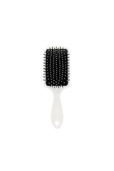 global fashion Rectangular hairbrush, Black with unicorns