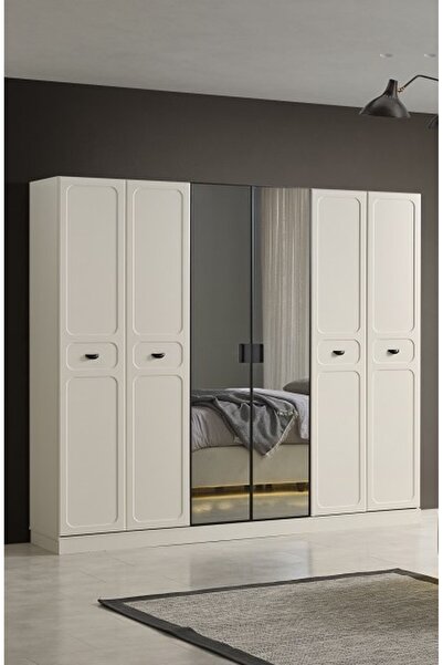 AYDINEV TALIN MDF 6 KAPAKLI DOLAP