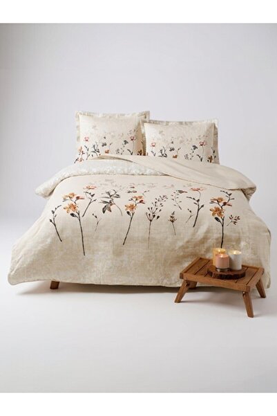 Özdilek مجموعة غطاء لحاف مزدوج من Ranforce Ramas Secas