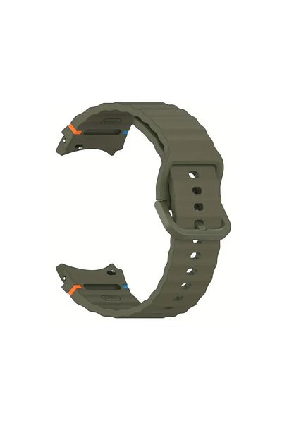 Apsuwa Samsung Galaxy Watch 7 44mm Lms with Cord Ocean Silicone Stitch Detail