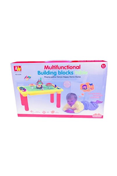 rexa Creative Kids’ Building Blocks Table Set – 310 Pieces