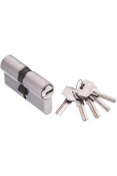 Duravel Door Lock Cylinder 70mm (35-35) with 5 Computer Keys, Anti-Rust, for Wooden/Aluminium Doors