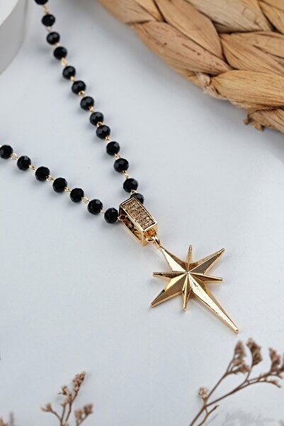 Jack Ferrero GOLD ÇELİK KADIN KOLYE (316L ÇELİK)