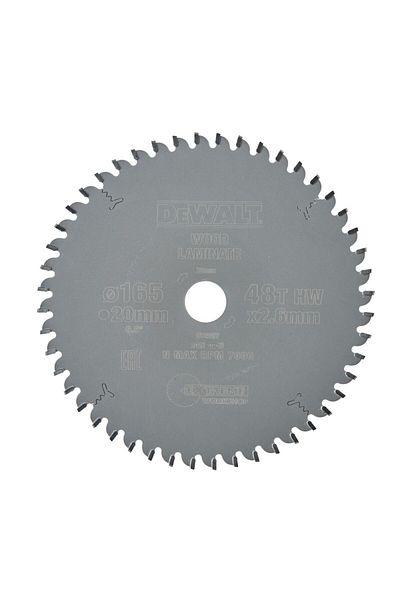Dewalt - EXTREME circular saw blade, 165x20x2.6mm [DT4087-QZ]