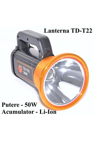 VTM Lanterna cu Led 50W + 50W 12 Led, TD-T22