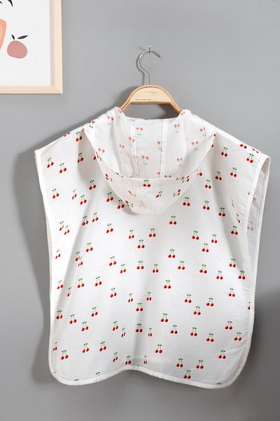 Montisu Muslin Poncho, 100% Cotton