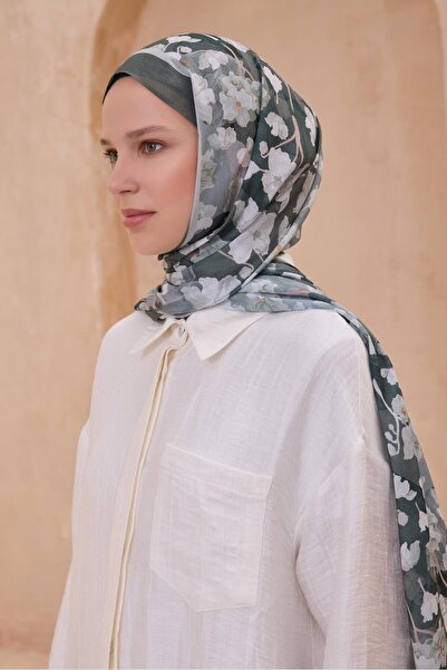 Belli Fresh Tela Shawl 4-06 Green Mixed Pattern 49711