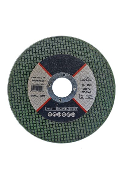 Metal Needs Set 25 Discuri Abrazive Taiere Metal Ø125 mm, 1.2 mm Grosime – Compatibile Polizor Unghiular, 12.