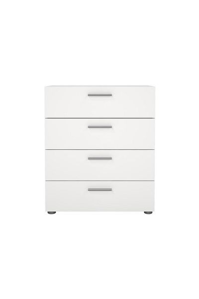 Woodies Pepe Chest 4 Drawers Bn34316, White 7007149 I