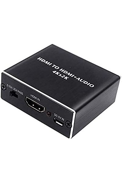 Generic HDMI Audio Extractor HDMI to HDMI Optical TOSLINK SPDIF + 3.5mm Stereo Extractor Converter HDMI Audi