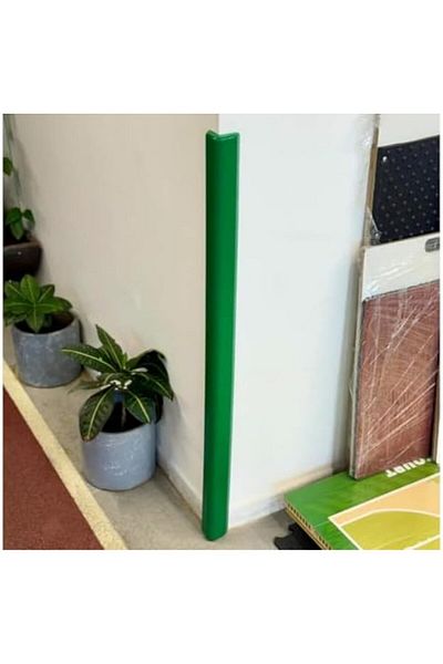 Generic Corner Wall Guard Protector, Green, Foam Padding, Safety Corner Protection