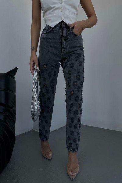 Joana Joanna Grey Slim Fit Jeans