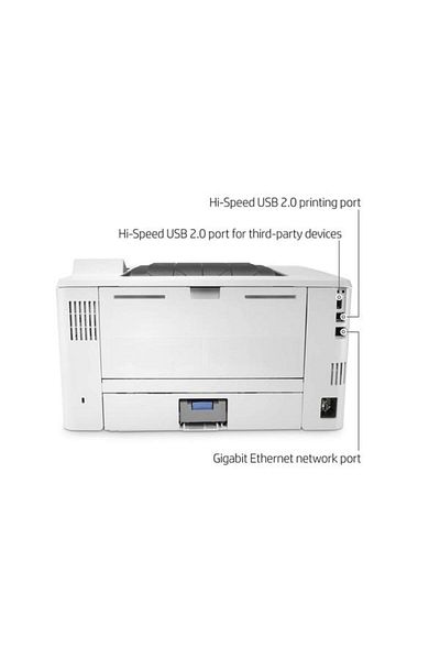 HP Imprimanta Monocrom LaserJet Enterprise M406DN, A4, Retea, WiFi (Alb)