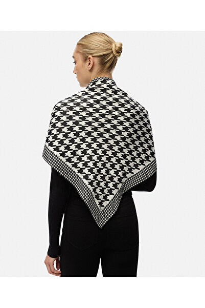İpekyol Houndstooth Pattern Shawl