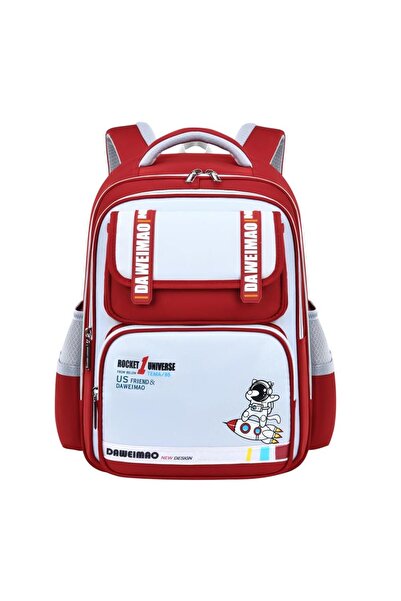 B4U Girls' school bag 2 compartments grades 0-2 red DAWEIMAO DW-6916