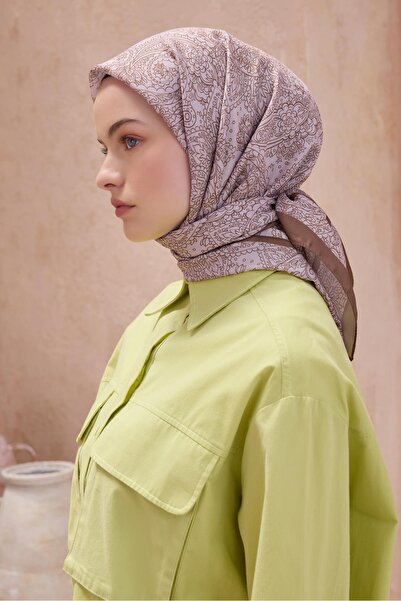 Belli Φρέσκο ​​μαντήλι Twist 13 Καφέ Μικτό σχέδιο 49732