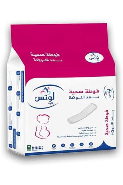 Zahrat Lotus Postpartum Pads 24 Pieces from Zahrat Lotus