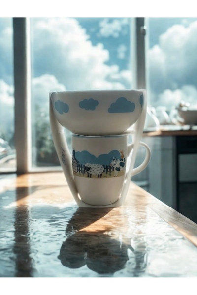 Kosova Renkli Rüyalar Kupa ve Kase Seti