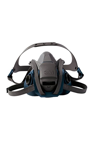 3M 6502 QL Hızlı Açılabilir 6500 Serisi Yarım Yüz Maskesi (Filtresiz)