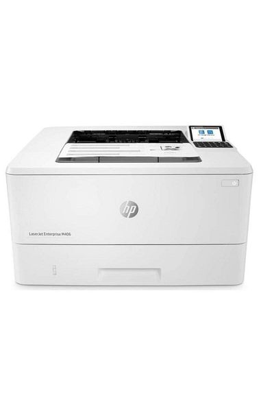 HP Imprimanta Monocrom LaserJet Enterprise M406DN, A4, Retea, WiFi (Alb)
