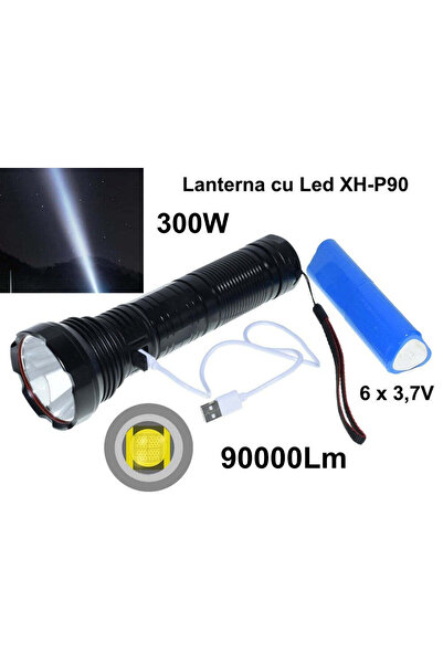 VTM Lanterna Profesionala 300W Led Ultra XH-P90