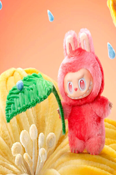 Pofika Labubu BIG INTO ENERGY Peluş 18 Cm + Labubu Fiğürlü Dijital Kol Saati 1 ADET HEDİYE