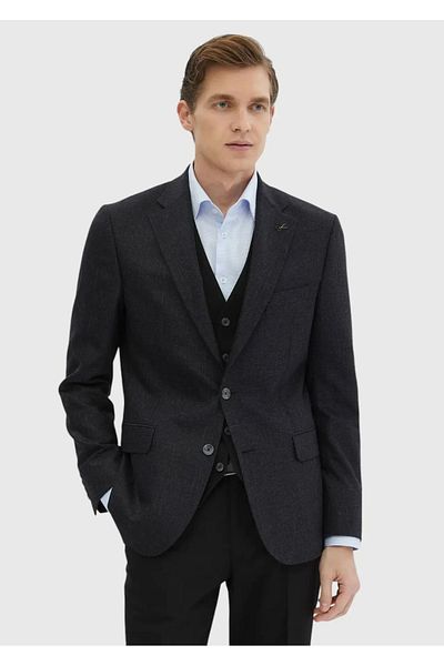 Ramsey Anthracite Vest Suit