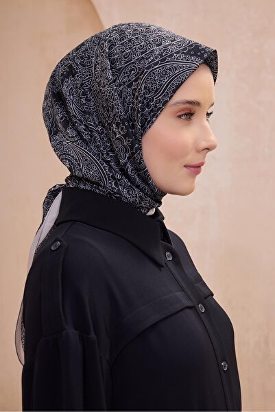 Belli وشاح فريش تويست 01 نمط أسود مختلط 49731