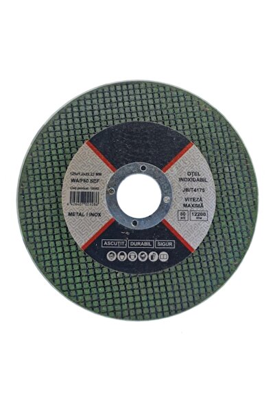 Metal Needs Set 25 Discuri Abrazive Taiere Metal Ø125 mm, 1.2 mm Grosime – Co...