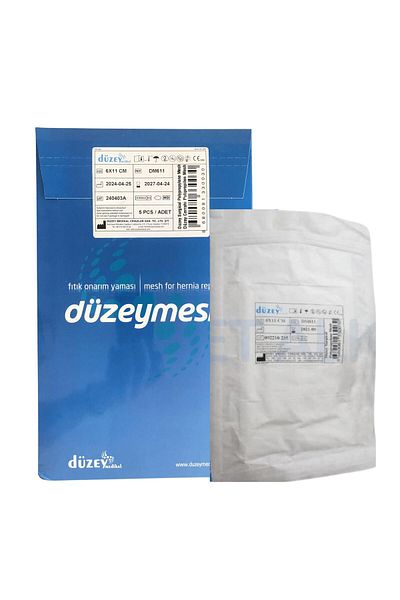 Düzey - Mesh Propylen Patch - 6cm X 11cm - 5 Pieces
