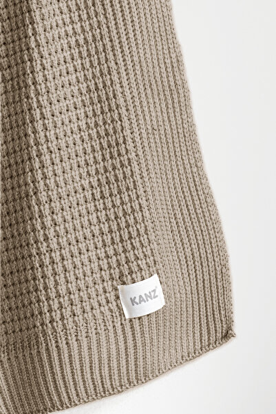 Kanz Knitwear Baby Blanket 90X110 cm - Beige