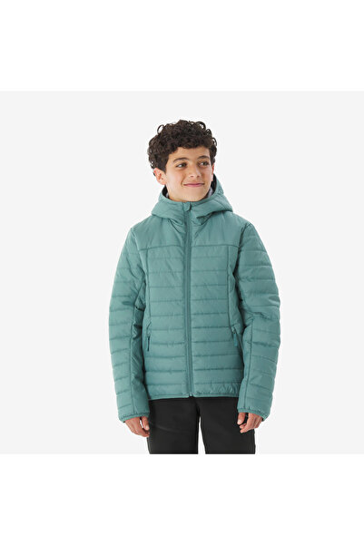 Decathlon Quechua Çocuk Outdoor Şişme Mont - Yeşil - 7/15 Yaş - MH100