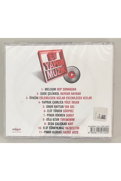 Dmc الموسيقى محلية الصنع بواسطة Febyo Taşel Cd (CD طبعة الأصلية الصفرية في الجيلاتين)