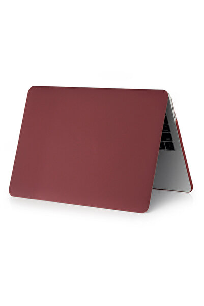 hk Macbook Air 15 İnç A3241 M4 İşlemcili 2025 Uyumlu Kılıf Mat Doku Hardcase Kapak