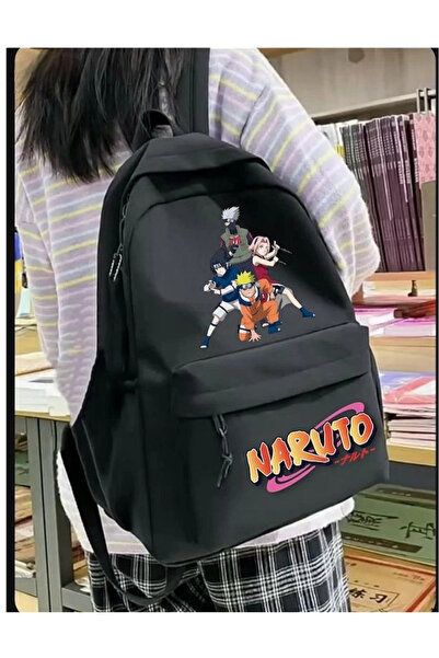 1blood Naruto Baskılı Unisex Okul Sırt Çantası