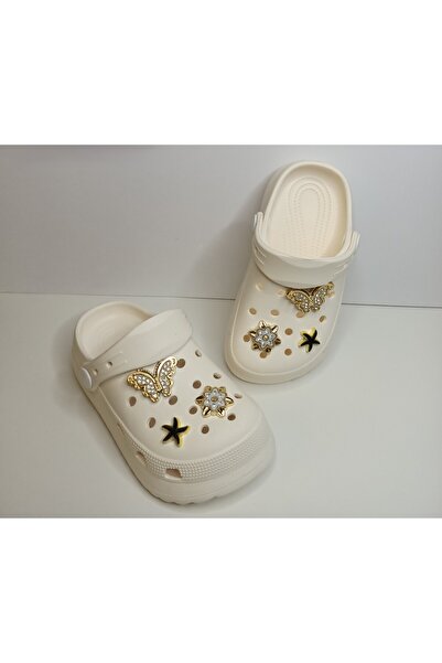 Huzurlu Adımlar Cream Girl's Slippers