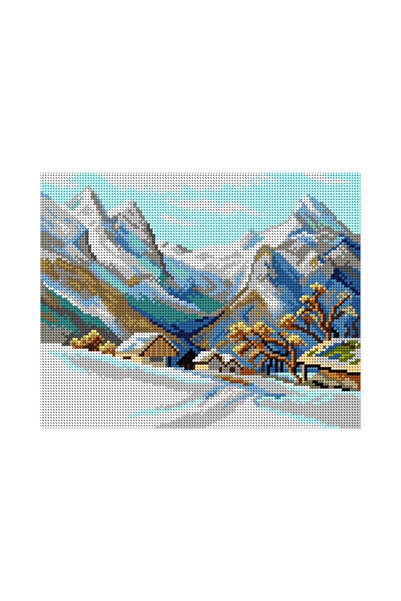 Orchidea Τυπωμένη Ταπετσαρία Χειμερινό Τοπίο 3241 24*30 εκ.