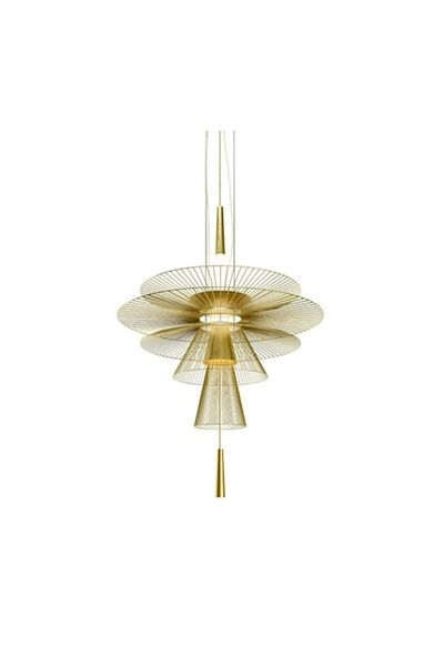 LUXXO LED Chandelier 20W, 3000K Warm Light, Metal Body, Gravity