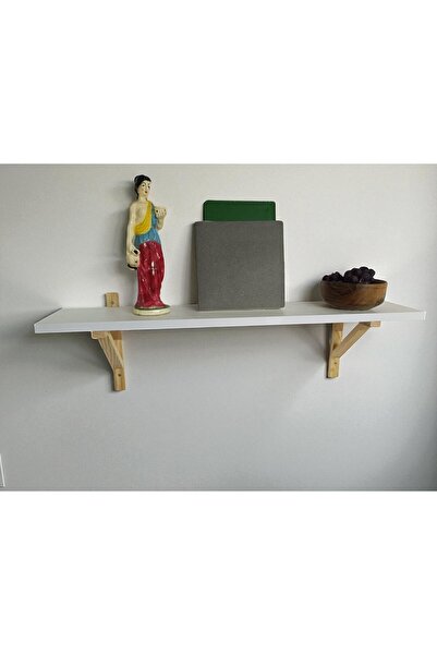 dekoriumm Dekoratif Duvar Rafı , Çok Amaçlı Raf, %100 MDF Ahşap RAF 75 Cm