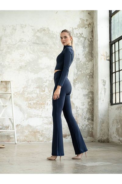 Joana Alaina Women's Navy Leggings