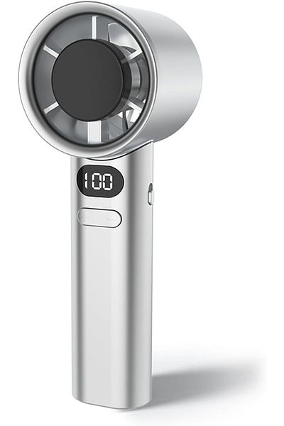 Shopi MUNTAQI Mini Portable Fan, 120-Speed USB Rechargeable Handheld Fan