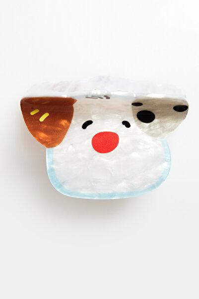 Fulla Moda Bone Latch Buckle with Dog Figure