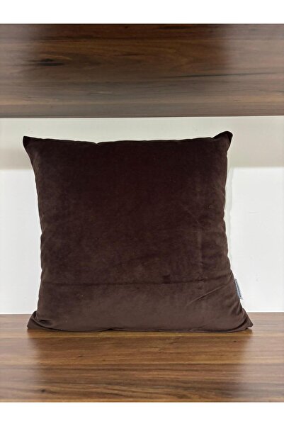 KIRLENTİM Обикновена тъмнокафява кадифена калъфка за възглавница