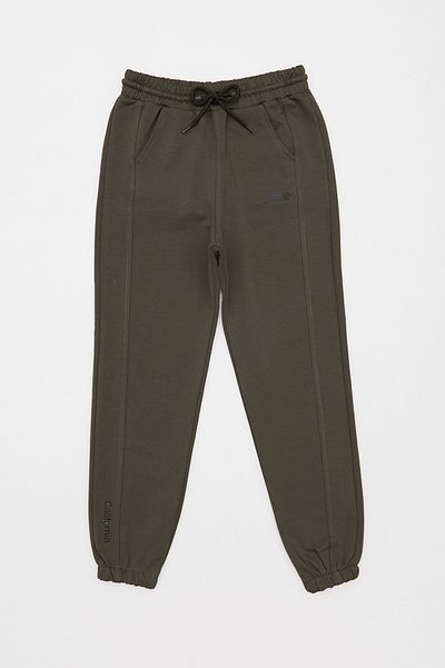 Fulla Moda Pantaloni de sport Jogger pentru băiat cu buzunar imprimat